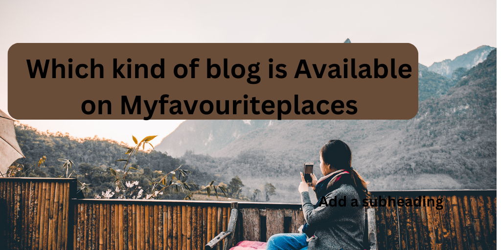 Myfavouriteplaces